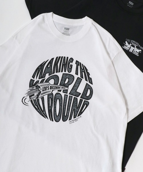 Levi's（リーバイス）の「2026SS Levi's/リーバイス VINTAGE FIT GRAPHIC TEE オーバーサイズ サークルロゴ ツーホース フロント バックプリント 半袖Tシャツ レディース メンズ（Tシャツ/カットソー・メンズ・ホワイト/ブラック・M/L/XL）」の14枚目の写真