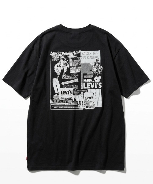 Levi's(リーバイス)の「2026SS Levi's/リーバイス VINTAGE FIT GRAPHIC TEE オーバーサイズ サークルロゴ ツーホース フロント バックプリント 半袖Tシャツ レディース メンズ(Tシャツ/カットソー・メンズ・ホワイト/ブラック/ブラック系その他/ホワイト系その他・M/L/XL)」の7枚目の写真