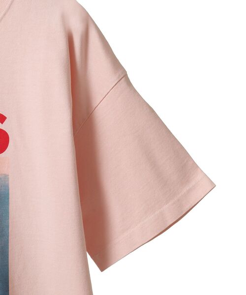 AMERICAN HOLIC(アメリカンホリック)の「【JAWS】ピグメントTシャツ(Tシャツ/カットソー・レディース・ライトピンク・FREE)」の7枚目の写真
