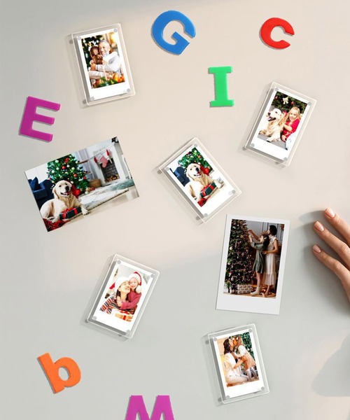 aimoha（アイモハ）の「マグネットフォトフレーム（フォトフレーム・レディース・クリア・SMALL/MEDIUM/LARGE/X-LARGE/XX-LARGE）」の4枚目の写真