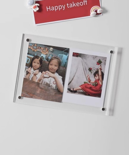 aimoha（アイモハ）の「マグネットフォトフレーム（フォトフレーム・レディース・クリア・SMALL/MEDIUM/LARGE/X-LARGE/XX-LARGE）」の5枚目の写真