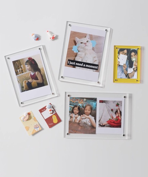 aimoha（アイモハ）の「マグネットフォトフレーム（フォトフレーム・レディース・クリア・SMALL/MEDIUM/LARGE/X-LARGE/XX-LARGE）」の7枚目の写真