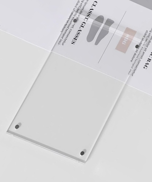 aimoha（アイモハ）の「マグネットフォトフレーム（フォトフレーム・レディース・クリア・SMALL/MEDIUM/LARGE/X-LARGE/XX-LARGE）」の9枚目の写真