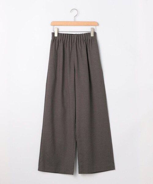MICO COULIER(ミコクリエ)の「麻レーヨンキャタピラーパンツ(その他パンツ・レディース・ブラウン/ネイビー/チャコールグレー・36/38)」の16枚目の写真
