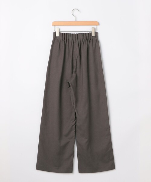 MICO COULIER(ミコクリエ)の「麻レーヨンキャタピラーパンツ(その他パンツ・レディース・ブラウン/ネイビー/チャコールグレー・36/38)」の20枚目の写真