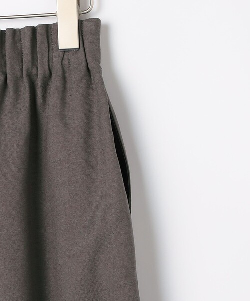 MICO COULIER(ミコクリエ)の「麻レーヨンキャタピラーパンツ(その他パンツ・レディース・ブラウン/ネイビー/チャコールグレー・36/38)」の22枚目の写真