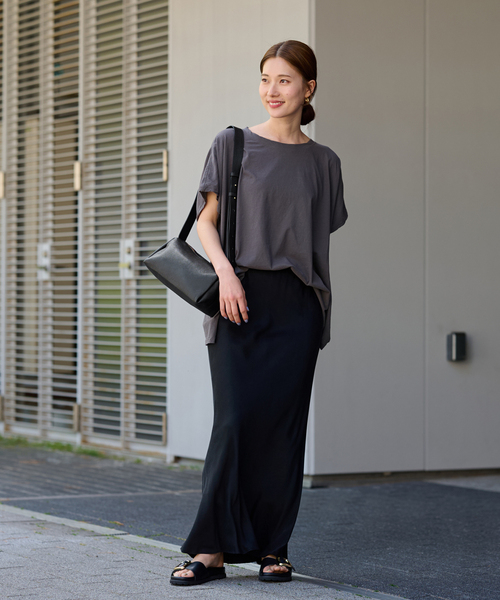 FRAMeWORK（フレームワーク）の「PELLETTERIA MARANT trapezoid shoulder ba（ショルダーバッグ・レディース・ブラック/アイボリー・FREE）」の3枚目の写真