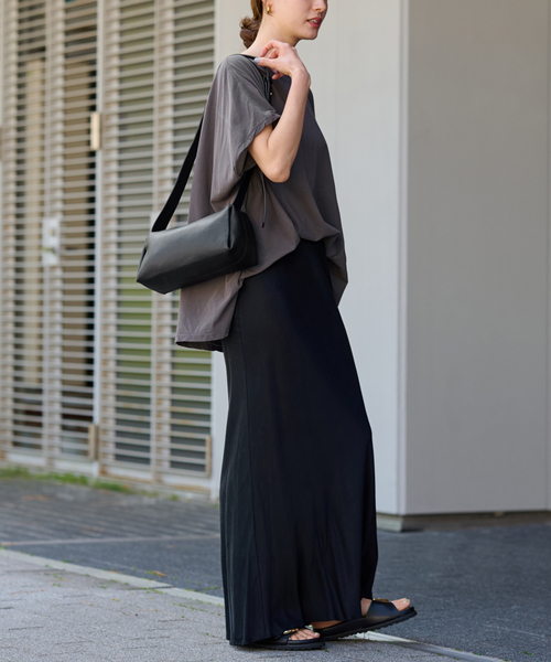 FRAMeWORK（フレームワーク）の「PELLETTERIA MARANT trapezoid shoulder ba（ショルダーバッグ・レディース・ブラック/アイボリー・FREE）」の4枚目の写真