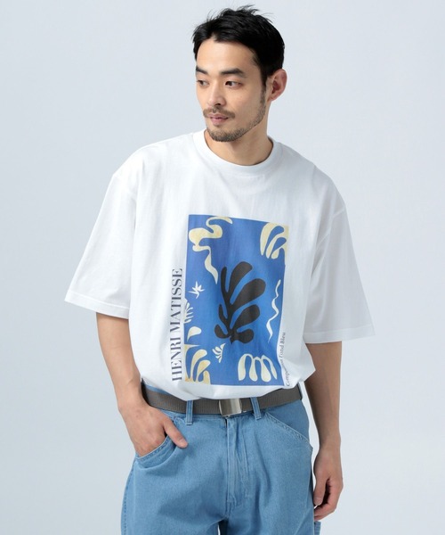 BAYFLOW(ベイフロー)の「【Henri Matisse/ アンリ・マティス】アートロゴTシャツ(Tシャツ/カットソー・メンズ・その他1/その他2/その他3・MEDIUM/LARGE)」の1枚目の写真