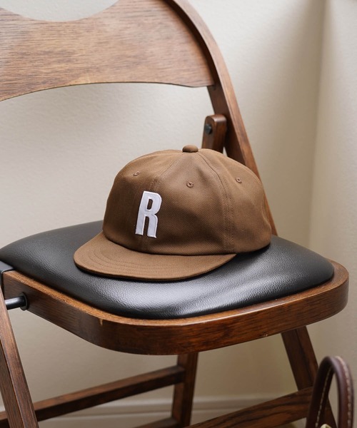 Mighty Shine（マイティシャイン）の「TYPE3 BRIDGE WAPPEN CAP（キャップ・メンズ・ワインレッド/ブラウン/ブラック/ネイビー/オレンジ/カーキ・L/M）」の2枚目の写真