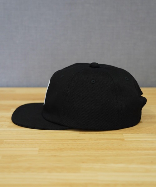 Mighty Shine（マイティシャイン）の「TYPE3 BRIDGE WAPPEN CAP（キャップ・メンズ・ワインレッド/ブラウン/ブラック/ネイビー/オレンジ/カーキ・L/M）」の8枚目の写真