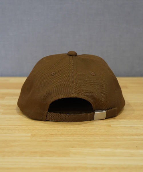 Mighty Shine（マイティシャイン）の「TYPE3 BRIDGE WAPPEN CAP（キャップ・メンズ・ワインレッド/ブラウン/ブラック/ネイビー/オレンジ/カーキ・L/M）」の12枚目の写真