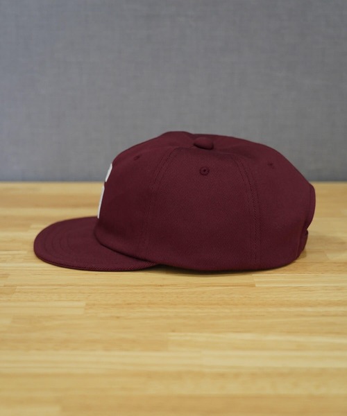 Mighty Shine（マイティシャイン）の「TYPE3 BRIDGE WAPPEN CAP（キャップ・メンズ・ワインレッド/ブラウン/ブラック/ネイビー/オレンジ/カーキ・L/M）」の20枚目の写真