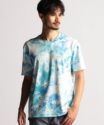 NICOLE CLUB FOR MEN | 総柄プリント半袖Ｔシャツ(Tシャツ/カットソー)