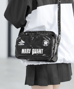セール】UMBRO×MQエナメル2WAYミニショルダー（ショルダーバッグ