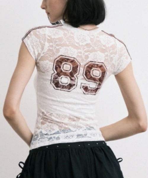 Midnight Move(ミッドナイトムーブ)の「Midnight Move/ROSE ST T(Tシャツ/カットソー・レディース・グレー/ブラック/ホワイト・FREE)」の1枚目の写真