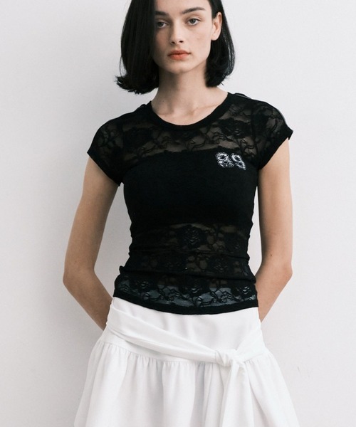 Midnight Move(ミッドナイトムーブ)の「Midnight Move/ROSE ST T(Tシャツ/カットソー・レディース・グレー/ブラック/ホワイト・FREE)」の9枚目の写真