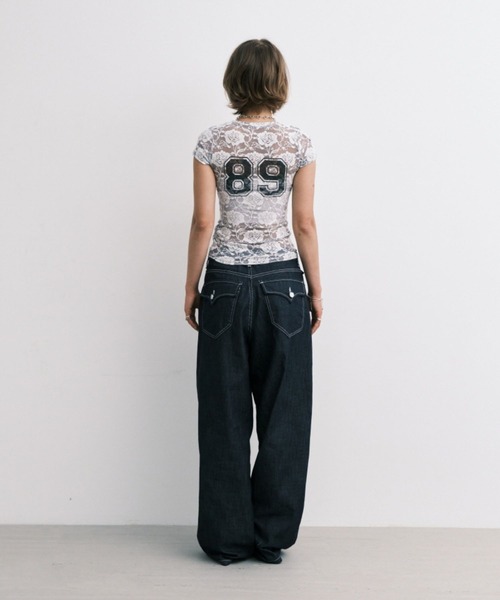 Midnight Move(ミッドナイトムーブ)の「Midnight Move/ROSE ST T(Tシャツ/カットソー・レディース・グレー/ブラック/ホワイト・FREE)」の14枚目の写真