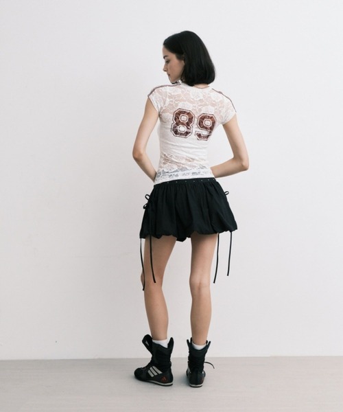 Midnight Move(ミッドナイトムーブ)の「Midnight Move/ROSE ST T(Tシャツ/カットソー・レディース・グレー/ブラック/ホワイト・FREE)」の18枚目の写真