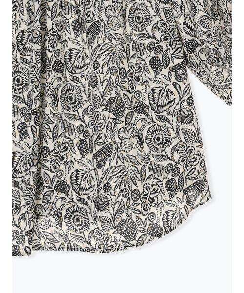 Te chichi CLASSIC（テチチクラシック）の「【DEVEAUX】ボタニカルプリントブラウス（セットアップ可）《2025summer catalog item》（シャツ/ブラウス・レディース・ベージュ・F）」の20枚目の写真