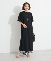 CRAFT STANDARD BOUTIQUE | 接触冷感/UVカット フレアスリーブカットワンピース(ワンピース)