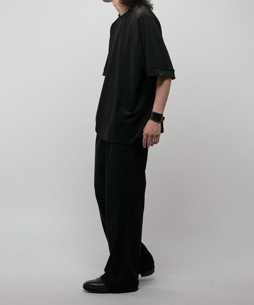 Lui's(ルイス)の「コードピケ半袖 BIG T(Tシャツ/カットソー・メンズ・ホワイト/ライトグレー/ブラック・FREE)」の14枚目の写真