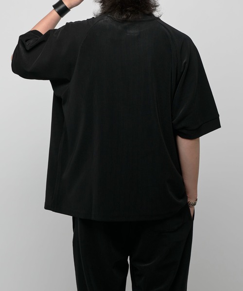 Lui's(ルイス)の「コードピケ半袖 BIG T(Tシャツ/カットソー・メンズ・ホワイト/ライトグレー/ブラック・FREE)」の12枚目の写真