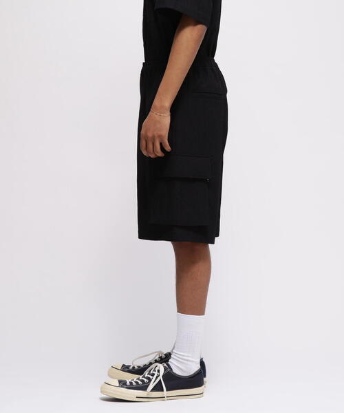 AVIREX(アヴィレックス)の「《直営店限定》3D DOT SHORTS / ショートパンツ / AVIREX / アヴィレックス(その他パンツ・メンズ・ブラック・L/M/XL)」の7枚目の写真