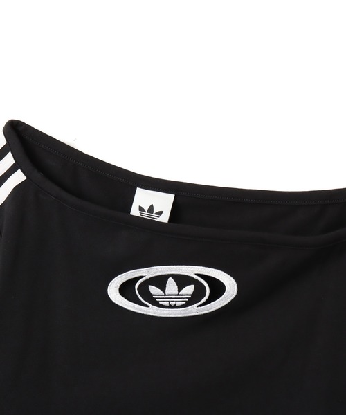 25SS新作★オフショルダー【ADIDAS】OFFSHOULDER TEE★2色 adidas OFFSHOULDER TEE / アディダス オフショルダー ティー(T