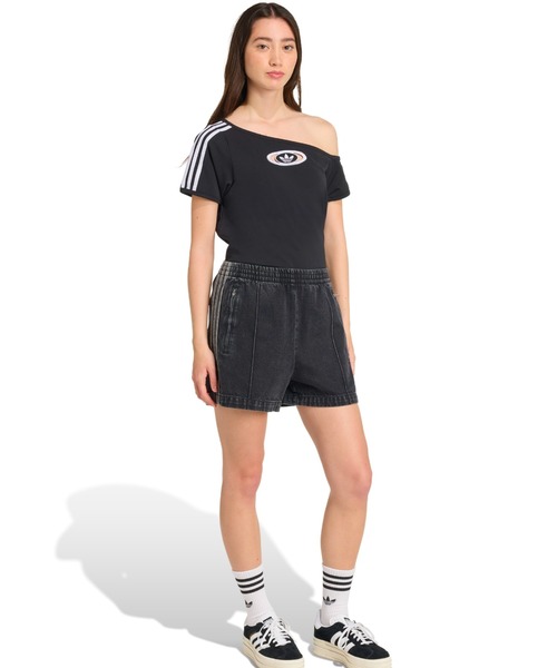adidas OFFSHOULDER TEE / アディダス オフショルダー ティー（T
