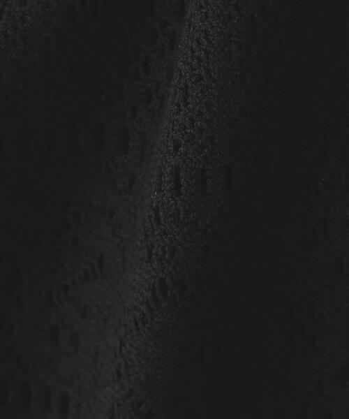 N.（N. Natural Beauty Basic）（エヌエヌナチュラルビューティーベーシック）の「【PS/低身長サイズ】レースイージーパンツ（その他パンツ・レディース・ブラック/オフホワイト・MEDIUM/PS）」の11枚目の写真