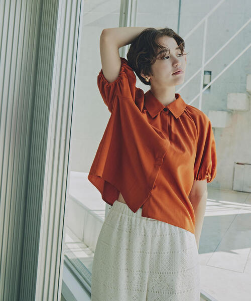 N.（N. Natural Beauty Basic）（エヌエヌナチュラルビューティーベーシック）の「【PS/低身長サイズ】レースイージーパンツ（その他パンツ・レディース・ブラック/オフホワイト・MEDIUM/PS）」の12枚目の写真