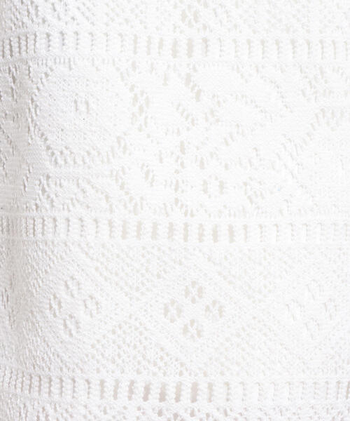 N.（N. Natural Beauty Basic）（エヌエヌナチュラルビューティーベーシック）の「【PS/低身長サイズ】レースイージーパンツ（その他パンツ・レディース・ブラック/オフホワイト・MEDIUM/PS）」の18枚目の写真