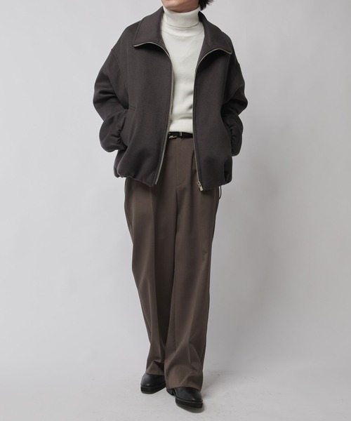 Lui's（ルイス）の「スリムタートルニット（ニット/セーター・メンズ・チャコールグレー/ブラック/ホワイト/ブラウン・S/M）」の13枚目の写真