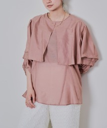 DOLLUPOOPS | ケープライクシアーチュニックブラウス(シャツ/ブラウス)