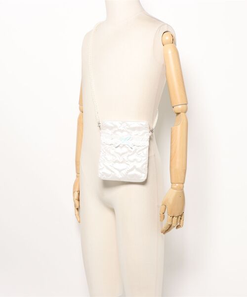 Mignonjour(ミニョンジュール)の「Mignonjour/パールチェーンミニショルダー M2781(ショルダーバッグ・レディース・シルバー系その他/ピンク/ホワイト/シルバー/シルバー系その他2・FREE)」の10枚目の写真