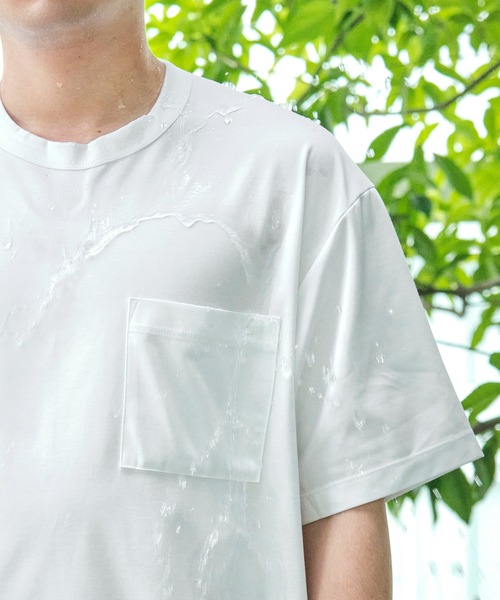 【最終値下げ】新品THE TOKYOソロテックスショートスリーブ＆リブTシャツ 新型】もう汗(焦)らない汗染み,汚れ防止/ソロテックスショート