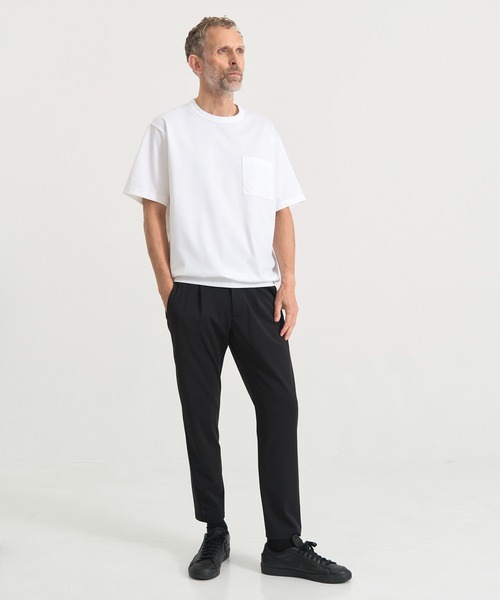 【最終値下げ】新品THE TOKYOソロテックスショートスリーブ＆リブTシャツ 新型】もう汗(焦)らない汗染み,汚れ防止/ソロテックスショート