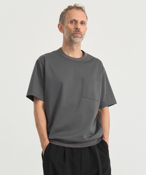 新型】もう汗(焦)らない汗染み,汚れ防止/ソロテックスショートスリーブ