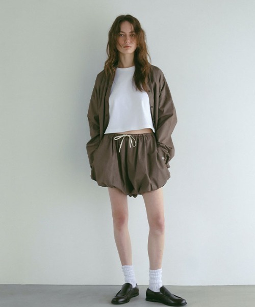 ストライプバルーンショートパンツ（その他パンツ）｜ETRE TOKYO