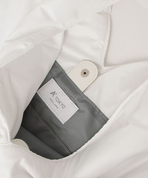 STUDIOUS（ステュディオス）の「【STUDIOUS×CITY TOKYO】TRIANGLEトートバッグ（トートバッグ・メンズ・ホワイト・FREE）」の8枚目の写真