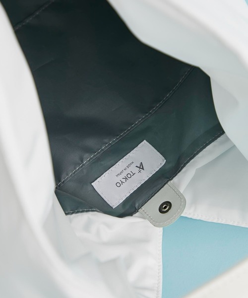 STUDIOUS（ステュディオス）の「【STUDIOUS×CITY TOKYO】TRIANGLEトートバッグ（トートバッグ・メンズ・ホワイト・FREE）」の3枚目の写真