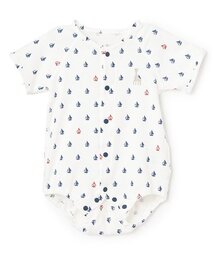 ヨットプリントボディスーツ【日本製】