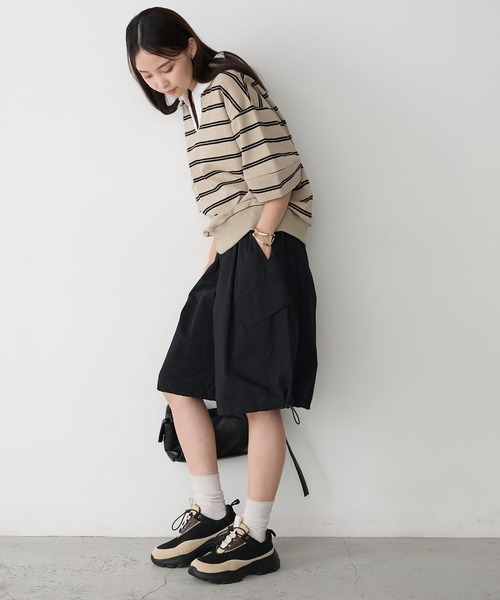 forksy.(フォルクシー)の「【forksy.】ボリュームソールドローコードスニーカー(スニーカー・レディース・ブラック/ライトグレー・L/M/S)」の13枚目の写真