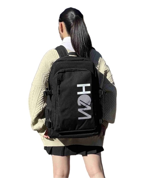 BACKYARD FAMILY(バックヤードファミリー)の「HeM ヘム マーティー デイパック型 Lサイズ(バックパック/リュック・レディース・ターコイズブルー/ブラック/ホワイト・FREE)」の21枚目の写真