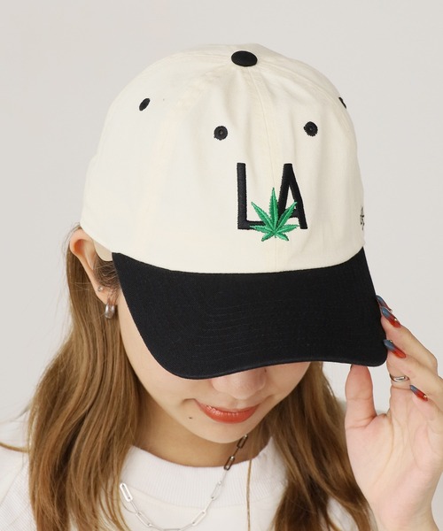 AMERICAN NEEDLE（アメリカンニードル）の「AMERICAN NEEDLE/アメリカンニードル ロゴキャップ（キャップ・メンズ・ブルー/ブラック系1/ブラック系2・ONE SIZE）」の2枚目の写真