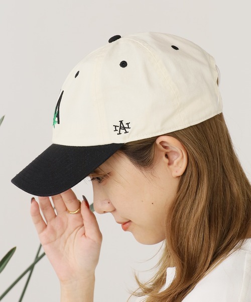 AMERICAN NEEDLE（アメリカンニードル）の「AMERICAN NEEDLE/アメリカンニードル ロゴキャップ（キャップ・メンズ・ブルー/ブラック系1/ブラック系2・ONE SIZE）」の6枚目の写真