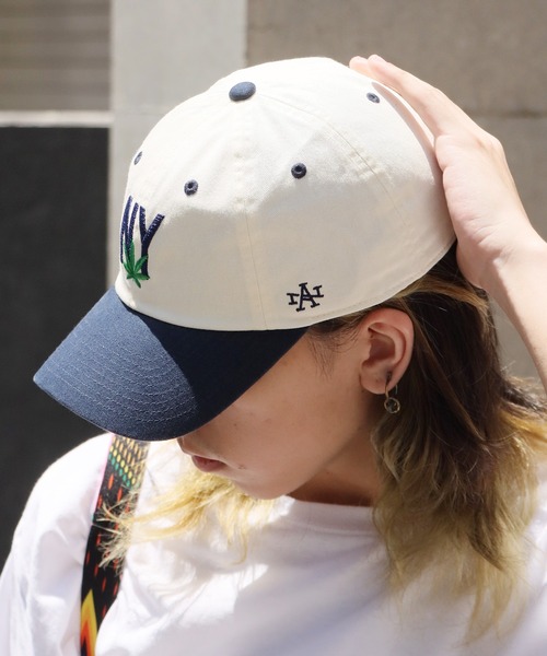 AMERICAN NEEDLE（アメリカンニードル）の「AMERICAN NEEDLE/アメリカンニードル ロゴキャップ（キャップ・メンズ・ブルー/ブラック系1/ブラック系2・ONE SIZE）」の11枚目の写真