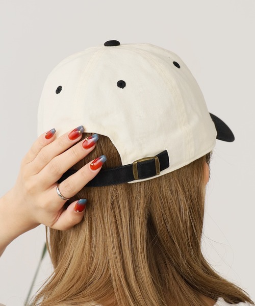 AMERICAN NEEDLE（アメリカンニードル）の「AMERICAN NEEDLE/アメリカンニードル ロゴキャップ（キャップ・メンズ・ブルー/ブラック系1/ブラック系2・ONE SIZE）」の7枚目の写真