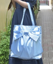 axes femme | タテ型ビッグリボントート(トートバッグ)
